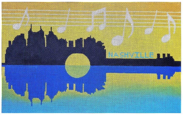 click here to view larger image of Nashville (hand painted canvases)