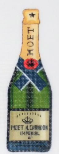 click here to view larger image of Liquor Bottle - Monet Chandon (hand painted canvases)