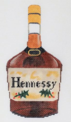 click here to view larger image of Liquor Bottle - Hennessy Cognac (hand painted canvases)