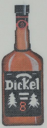 click here to view larger image of Liquor Bottle - Tennessee Whiskey/Dickel (hand painted canvases)