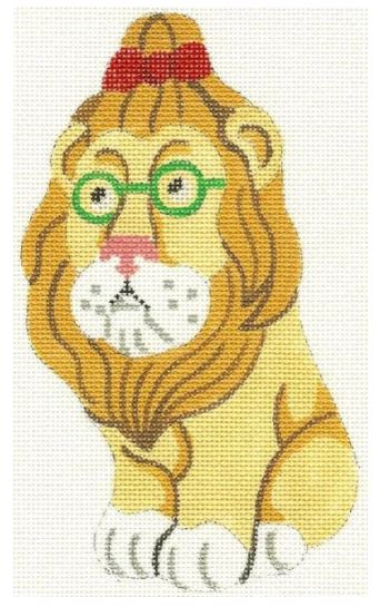 click here to view larger image of Cowardly Lion (hand painted canvases)