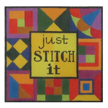click here to view larger image of Just Stitch It (hand painted canvases)