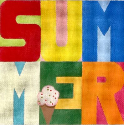 click here to view larger image of Summer (hand painted canvases)