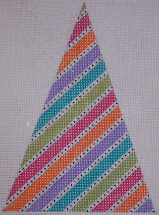 click here to view larger image of Candy Stripe Tree (hand painted canvases)