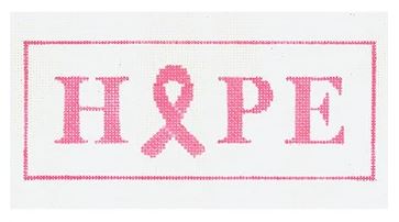 click here to view larger image of Breast Cancer Awareness Hope - Large (hand painted canvases)