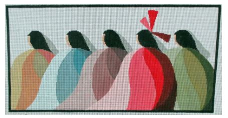 click here to view larger image of Matriarchs (hand painted canvases)