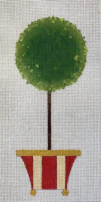 click here to view larger image of Ball Topiary  (hand painted canvases)