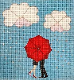 click here to view larger image of Love Rain Clouds (hand painted canvases)