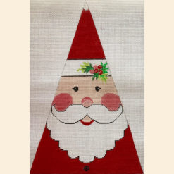 click here to view larger image of Large Santa Tree Shape (hand painted canvases)