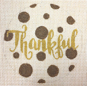click here to view larger image of Thankful (hand painted canvases)