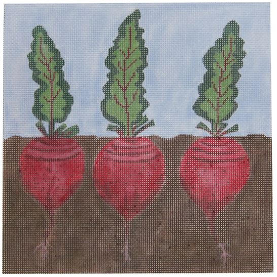 click here to view larger image of Eat Your Beets (hand painted canvases)