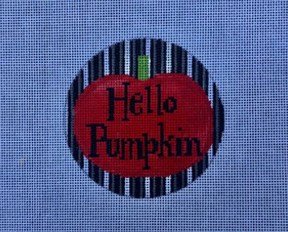 click here to view larger image of Hello Pumpkin (hand painted canvases)