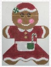 click here to view larger image of Gingerbread Mrs Claus (hand painted canvases)