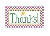 click here to view larger image of Tiny Inspirations - Thanks (hand painted canvases)