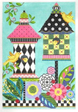 click here to view larger image of Celebration Birdhouse Stitch Guide (accessories)