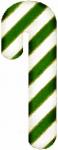 click here to view larger image of Wide Striped Candy Cane (hand painted canvases)