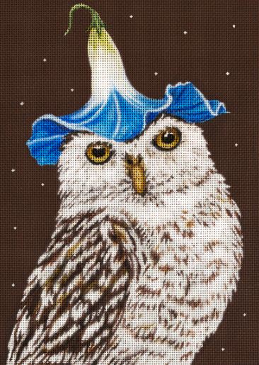 click here to view larger image of Olive Owl (hand painted canvases)