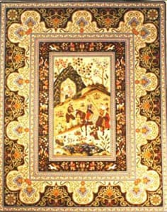 click here to view larger image of Persian Tapestry (hand painted canvases)