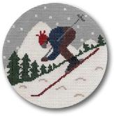 click here to view larger image of Downhill Racer (hand painted canvases)