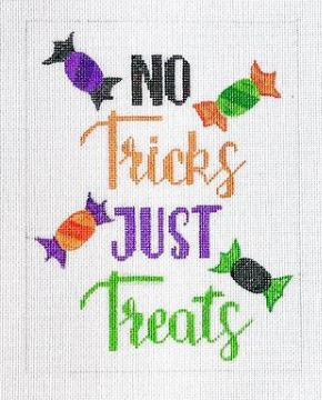click here to view larger image of No Tricks Just Treats (hand painted canvases)