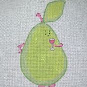 click here to view larger image of Pears Like Wine (hand painted canvases)