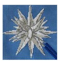 click here to view larger image of Moravian Star (hand painted canvases)