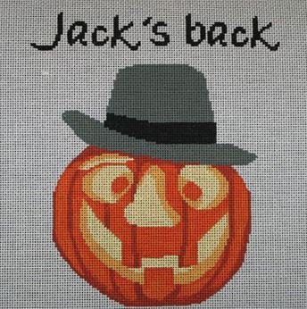 click here to view larger image of Jacks Back (hand painted canvases)