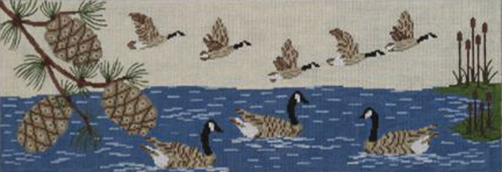 click here to view larger image of Geese (hand painted canvases)