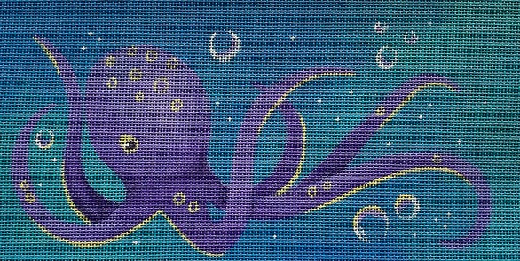click here to view larger image of Bubble Octopus  (hand painted canvases)