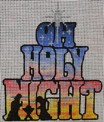 click here to view larger image of Oh Holy Night (hand painted canvases)