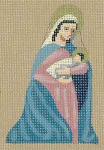 click here to view larger image of Mary and Baby Nativity Doll (hand painted canvases)