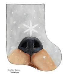 click here to view larger image of Snowflake Dognose (hand painted canvases)
