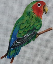 click here to view larger image of Parrot (hand painted canvases)