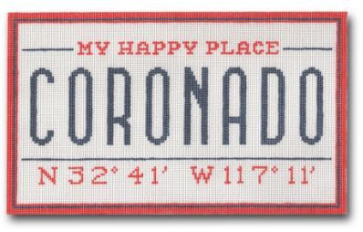 click here to view larger image of My Happy Place - Coronado (CA) (hand painted canvases)