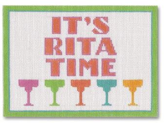 click here to view larger image of Its Rita Time (hand painted canvases)