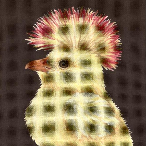 click here to view larger image of Punk Peep (hand painted canvases)