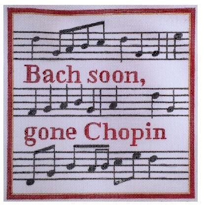 click here to view larger image of Bach Soon, Gone Chopin (hand painted canvases)