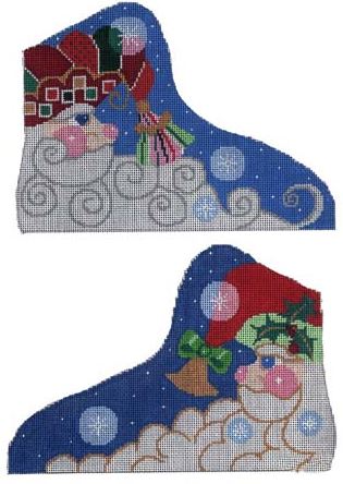 click here to view larger image of Santa Profile Skate Stitch Guide (books)