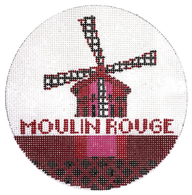 click here to view larger image of Moulin Rouge (hand painted canvases)