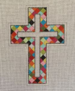 click here to view larger image of Cross - IF255 (hand painted canvases)