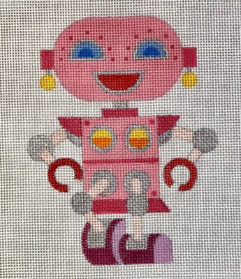 click here to view larger image of Girl Robot (hand painted canvases)