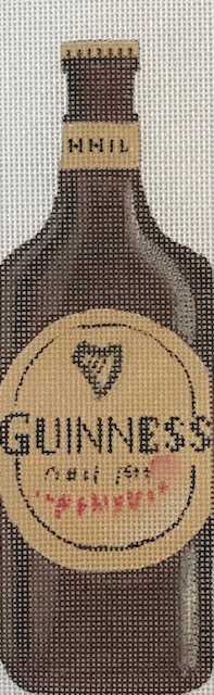 click here to view larger image of Liquor Bottle - Guinness (hand painted canvases)