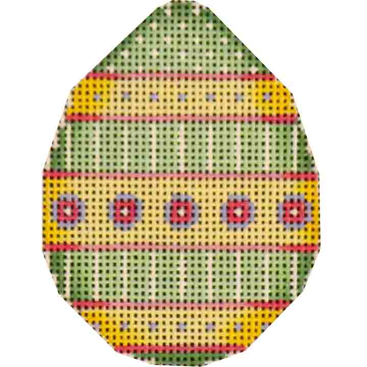 click here to view larger image of Green Egg (hand painted canvases)