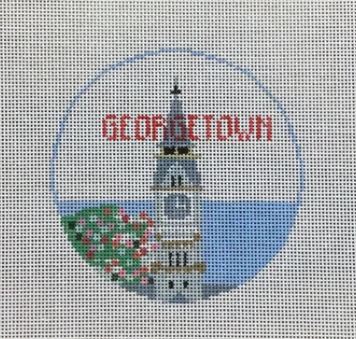 click here to view larger image of Georgetown, Healy Hall (hand painted canvases)