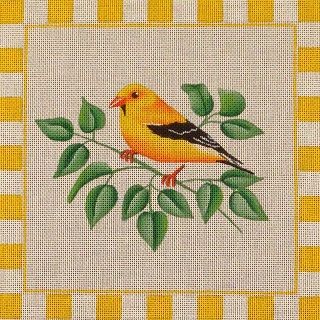 click here to view larger image of Gold Finch (hand painted canvases)