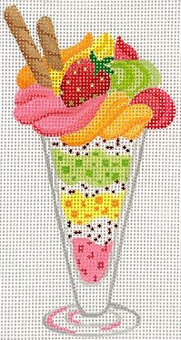 click here to view larger image of Fruit Sorbet Parfait (hand painted canvases 2)