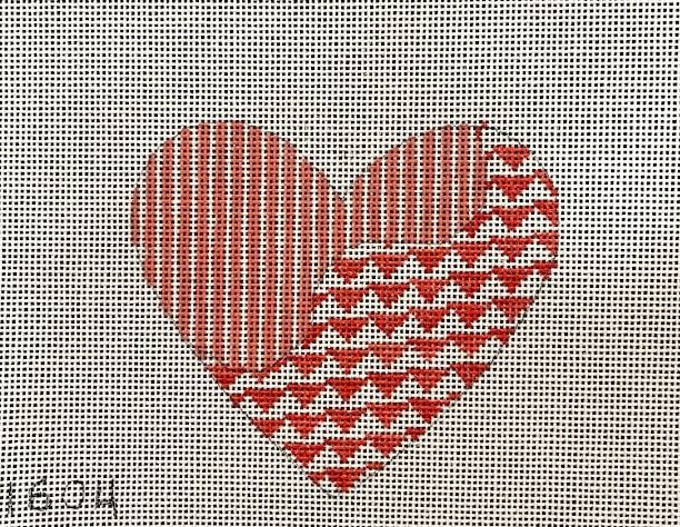 click here to view larger image of Heart - PM1604 (hand painted canvases)