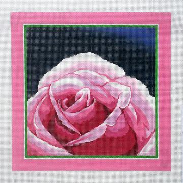 click here to view larger image of Flower Facing Up   (hand painted canvases)