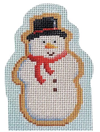 click here to view larger image of Candy Cottage Add On - Snowman (hand painted canvases)