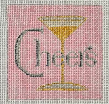 click here to view larger image of Cheers (hand painted canvases)